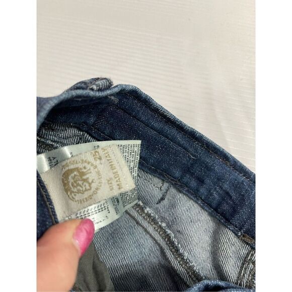 Diesel Zivy Straight Denim Jeans Size 25 - Picture 6 of 10